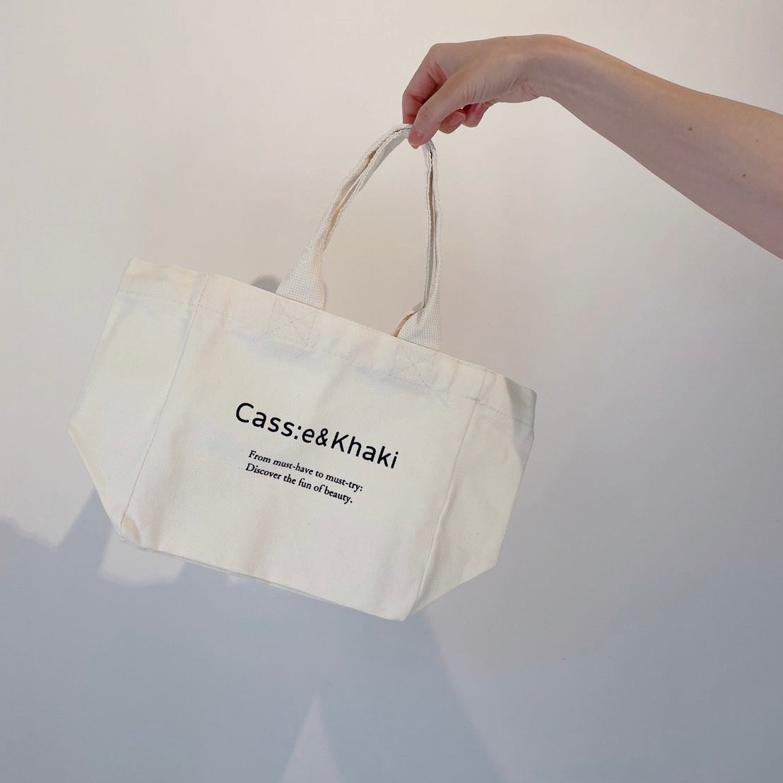 cass:e&khakiオリジナルランチトートバッグ