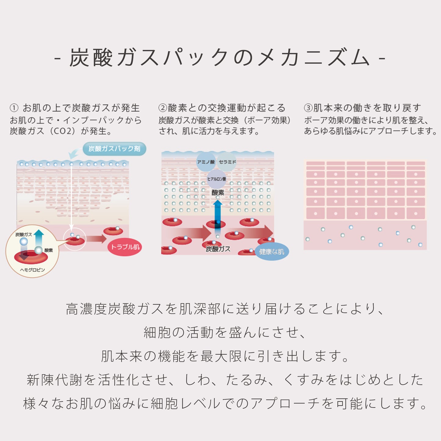 Inboo  炭酸ガスパック（gel pack)　ノーマル　クレイ　単品