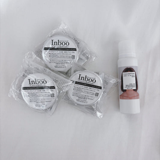 【炭酸美容3日間トライアルセット】炭酸ガスパック3個・炭酸美容液１本(１か月半～２か月)